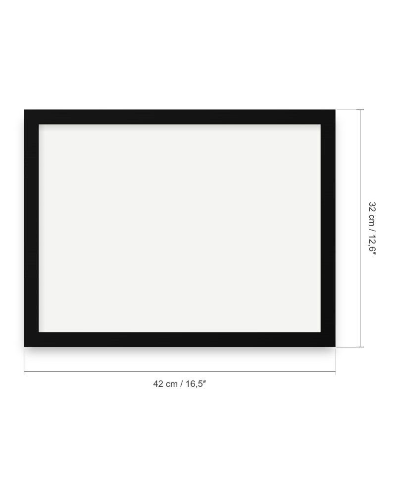 Dimenzije okvira: 42 × 32 cm